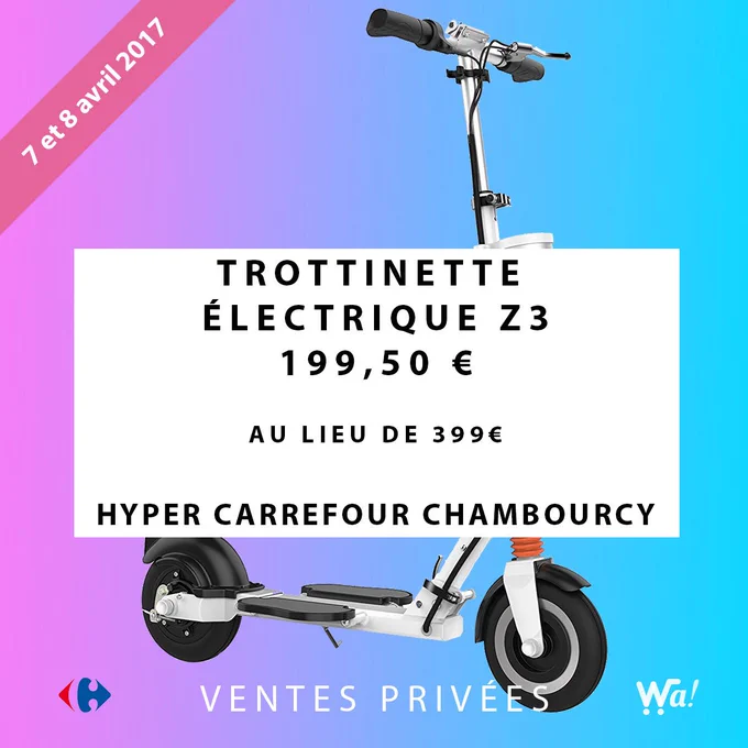 Ça va plus vite, c'est électrique !