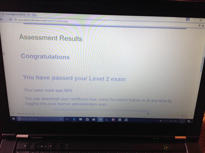 #WonderFulWomenWednesday #congratulations on #passing your #Level2 #food #Hygiene #exam with 90% mark #ProjectOKRA #ladies @teamalberts @BigTopParties