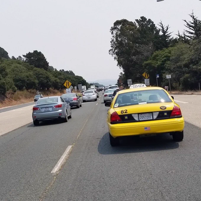 traffic jam on CV Road