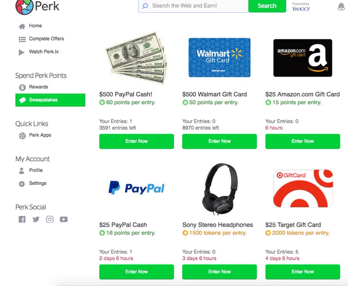Join★ http://www.perk.com/perk/invite/788b0e25 Earn instantly when you enter todays #PerkCode SHIRT HURRY B4 exp Earn 25 pts Use #Code 788b0e25 get 50 bonus