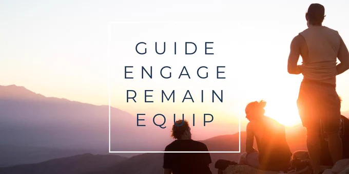 Guide engage remain equip