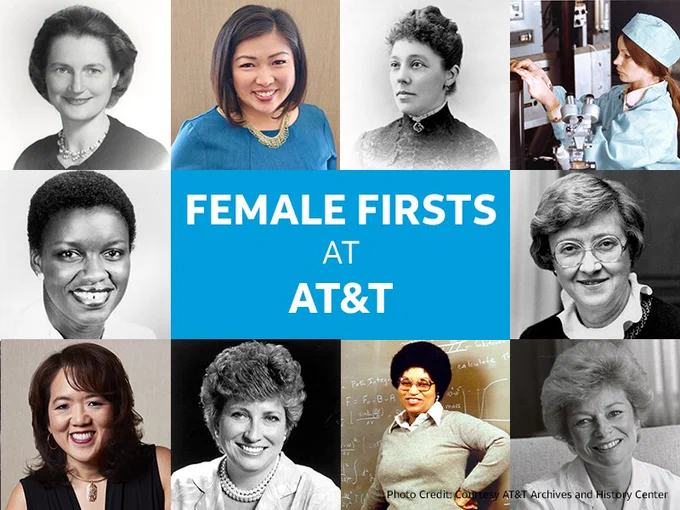Female Firsts at AT&T