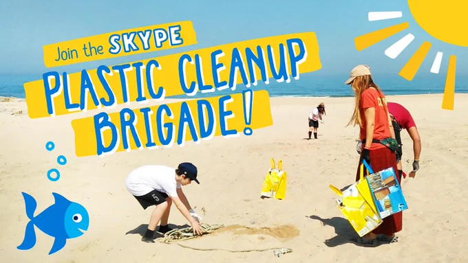Join the Skype Plastic Cleanup Brigade! 