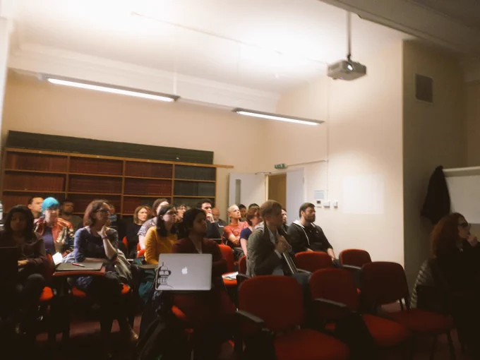 Room full of participants
