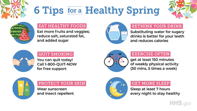 Tips for a Healthy Spring