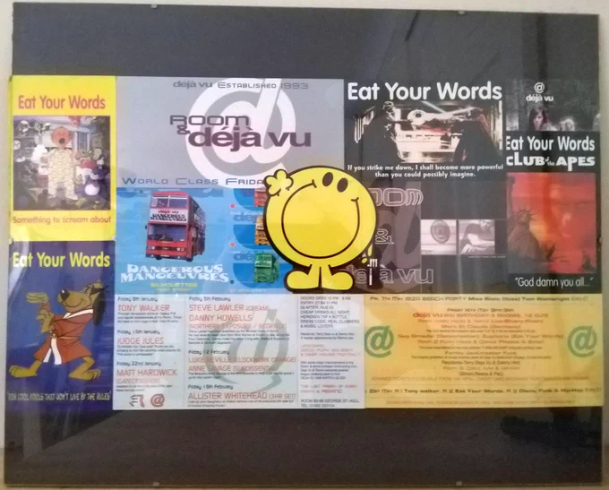 House & Techno flyers 1996-1999, Hull