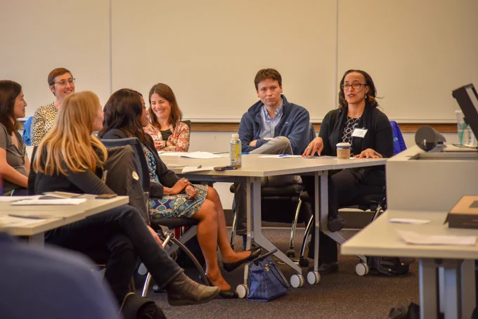 Dr. Joi Mondisa speaks to session attendees