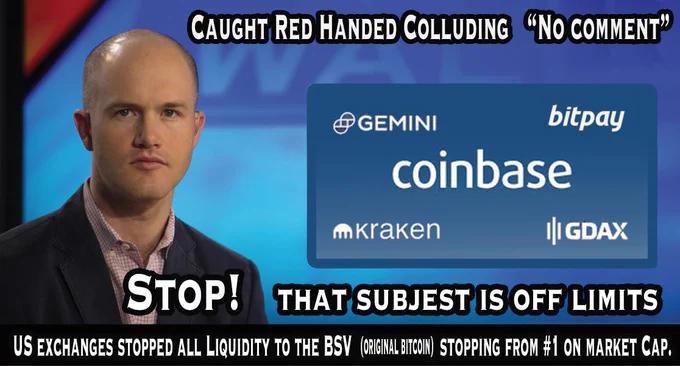 In one week liquidity in the US halts for the original Bitcoin BSV, this scam was called out many time by Dr Craig Wright.
