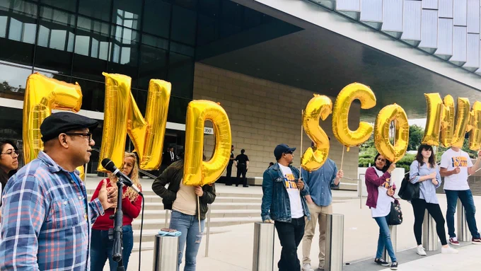 The message is #EndSCOMM.  End it, don't mend it.  #SCOMMonTrial #FamiliesBelongTogether 