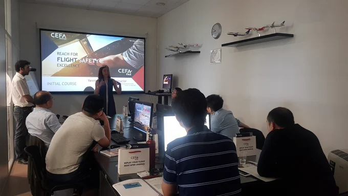 Did you know that our #FlightDataAnimation #software CEFA FAS is also used by #MRO maintenance teams to better understand incidents during flights, like aborted take-offs and tail strikes? It is the case of our client China Southern Airlines who is using CEFA FAS on a daily basis for its more than 610 aircraft fleet (all types of Airbus, Boeing & Embraer), currently at our headquarters to deepen their knowledge