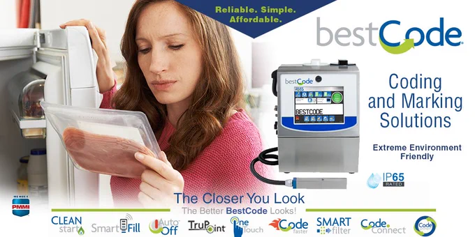 BestCode coding and marking solutions -print real-time "Best if Used by" information direct to packaging.