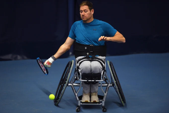 Antony Cotteriill (GBR) in action