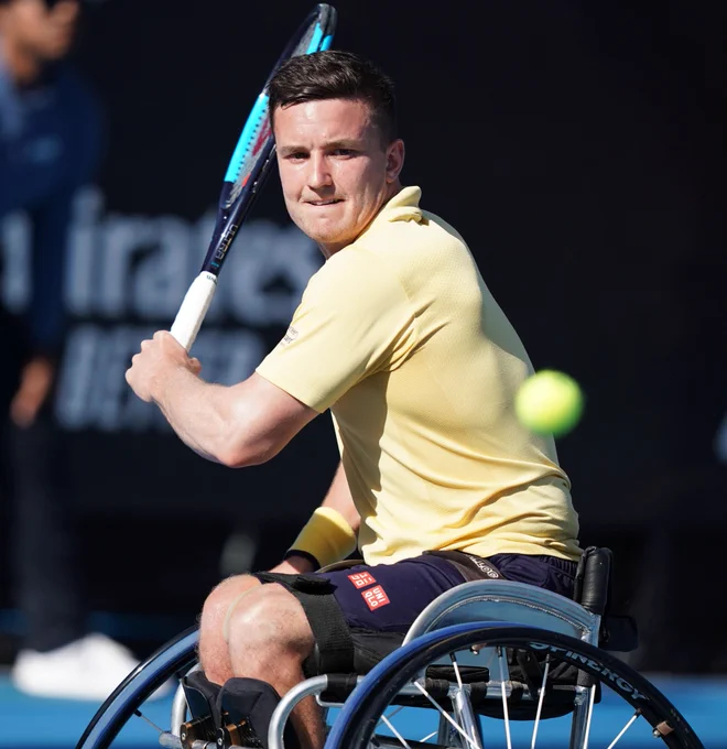 Gordon Reid (GBR) in action
