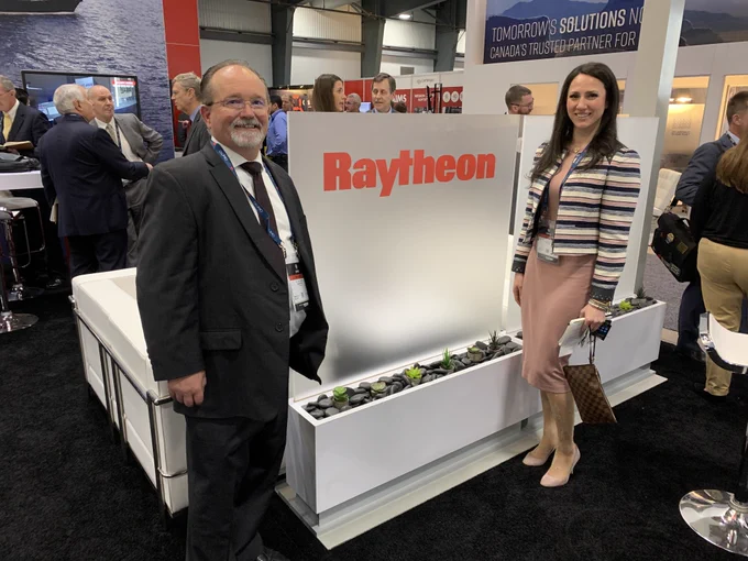 Alescent Partners Aerospace and Defense Practice team members Danaka Porter and Clark Brown at the CADSI CANSEC 2019 Conference in Ottawa, Canada.
