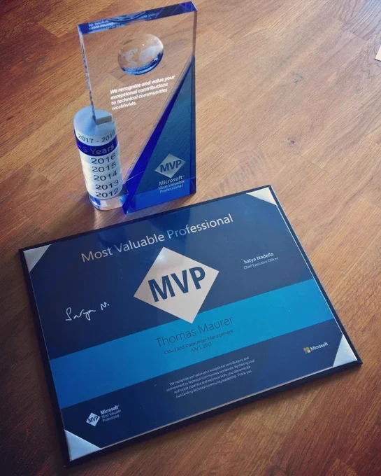 How can the #MVPAward program benefit your career? MVP @ThomasMaurer shares his thoughts: http://www.thomasmaurer.ch/2017/07/microsoft-mvp-2017-2018-cloud-and-datacenter-management/
