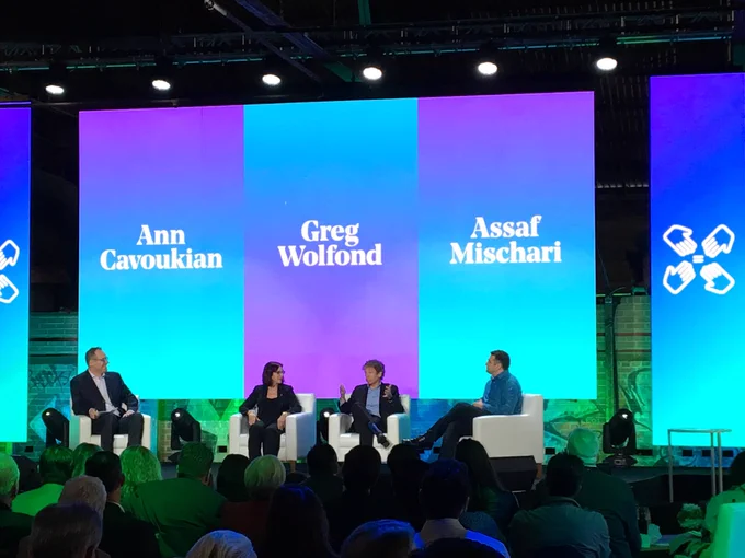 Greg Wolfond of SecureKey speaking at SingularityU Canada Summit.
