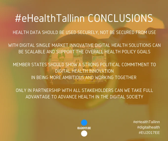 Conclusions of eHealthTallinn conference