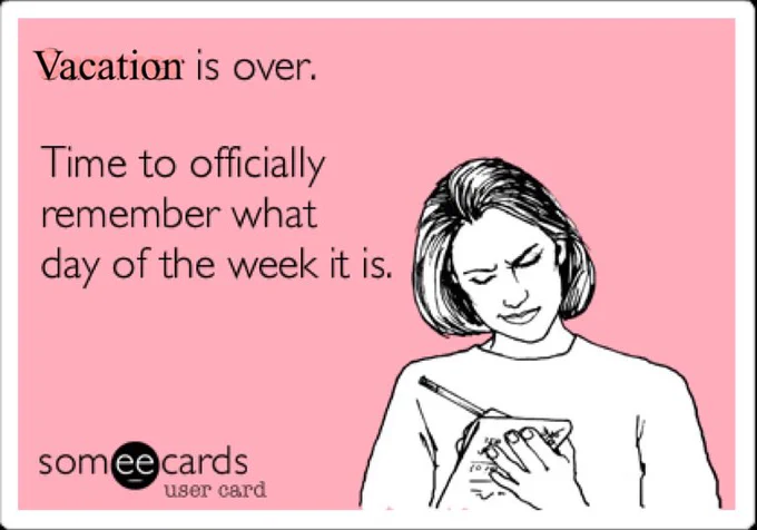 woman planning her week.