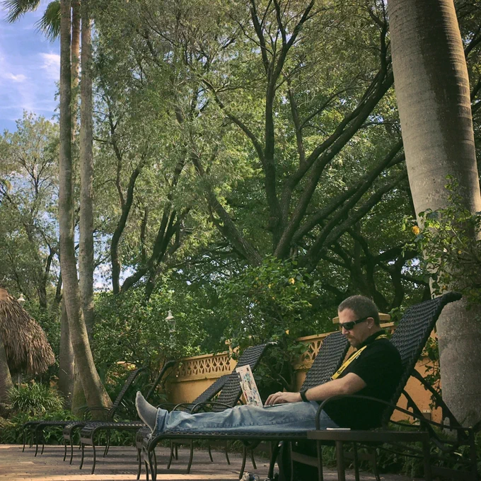 Working outdoors is great