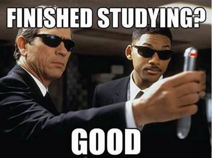 meme men in black forgetting content
