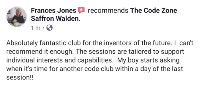 can't recommended enough...tailored to suit all interests and capabilities...immediately asks when the next one is.. 