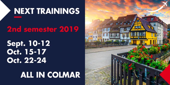 CEFA Aviation proposes now 3 training sessions to master flight data animation in autumn 2019