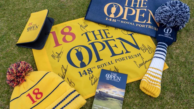 Merchandise from The Open Championship