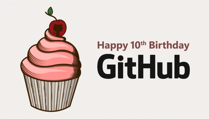 Share the ❤… Happy Birthday #GitHub