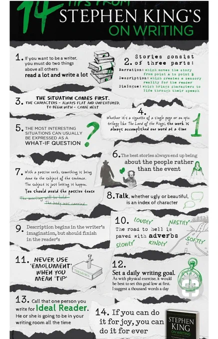 14 tips on writing