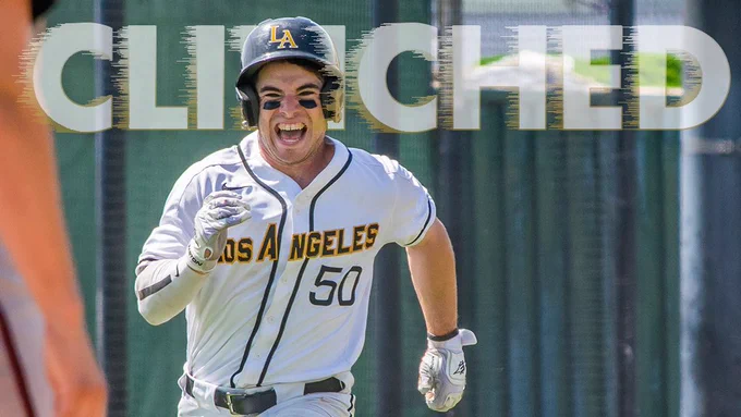 CLINCHED! Sean Watkins coming home with a big smile.