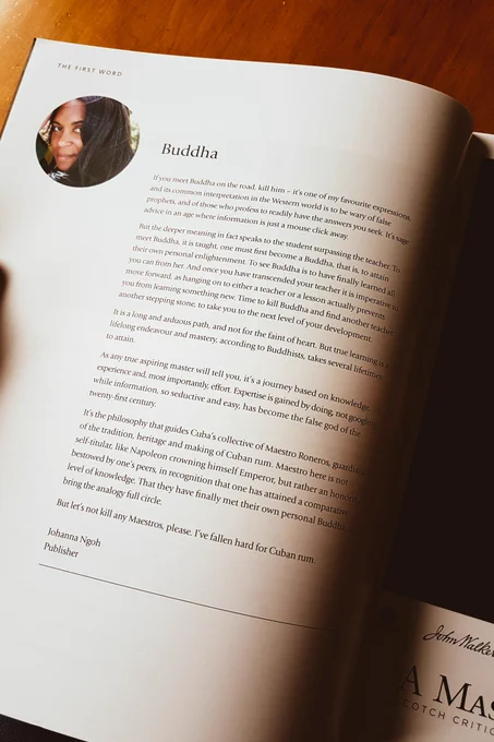 page from distilled magazine showing publisher's introduction