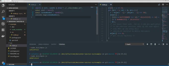 Screen Cap of VSCode w/ picture
