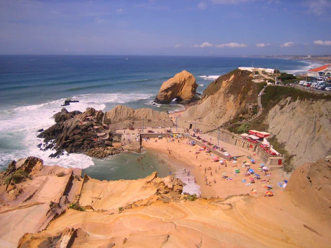 A beach near Lisbon