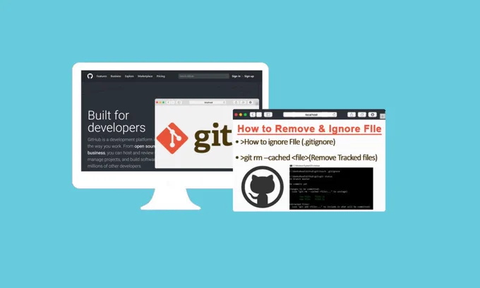 How to remove and ignore files in git version control