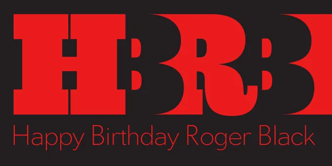 Happy Birthday Roger Black