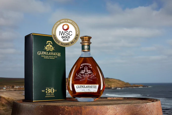 The IWSC award-winning Glenglassaugh 30 years old single malt whisky