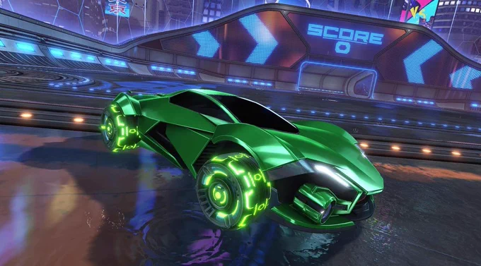 RLCS S5 LAN Wheels - Mothership Pro Wheels