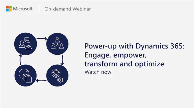 See how your business can operate faster & more cost efficiently w/ a more personalized #custexp from #MSDyn365. Watch now: http://msft.social/4CMLAt