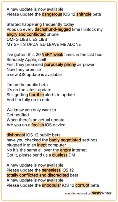 Sing lyrics with Maturity reduced by NastyWriter. See tumblr link for full text.