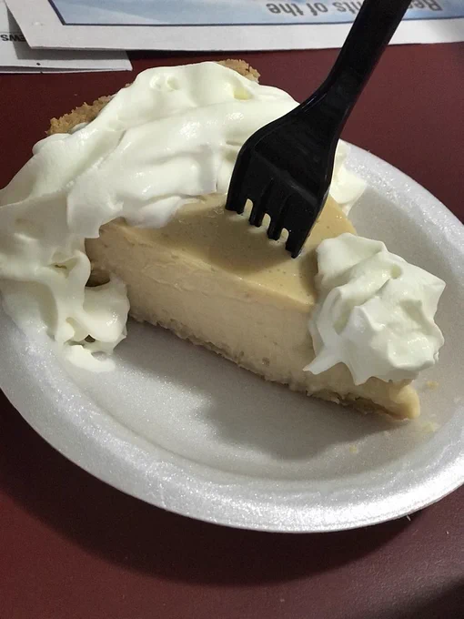 Key lime pie