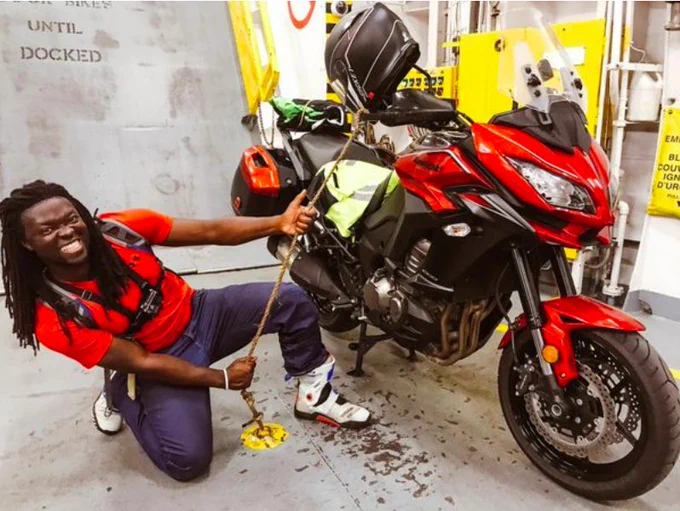 Having some fun with the Versys 1K