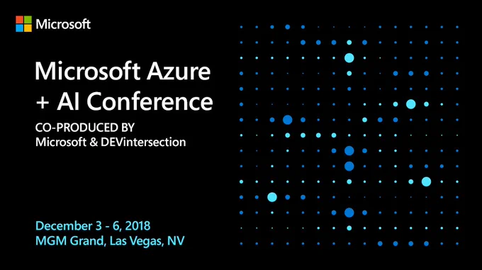 Don't miss out on the latest in #Azure and #AI. Join us in December at #AzureAIConf: http://msft.social/fEkFSp