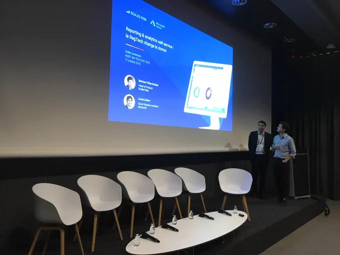 Atelier conjoint Scaled Risk et Microsoft 