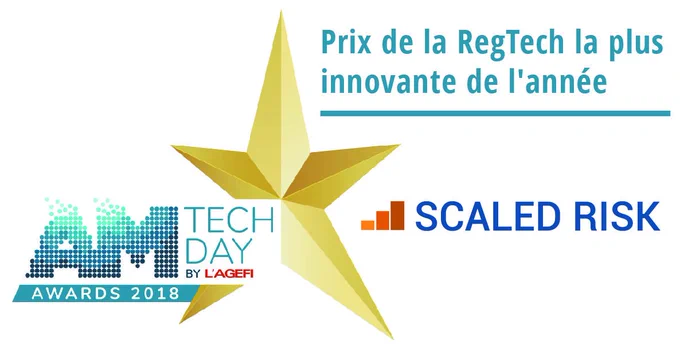 Scaled Risk, lauréat du Prix de la RegTech la plus innovante de l'année !