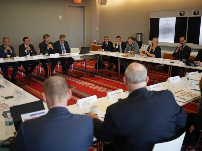 National Offshore Wind Consortium's first meeting, photo of participants