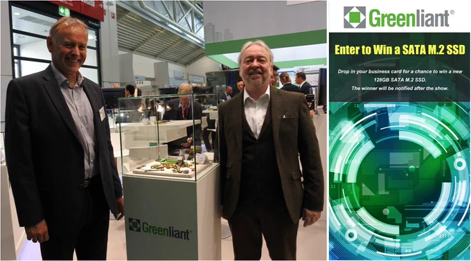 Visit Greenliant's @Cityground321 and @RalphyT at electronica