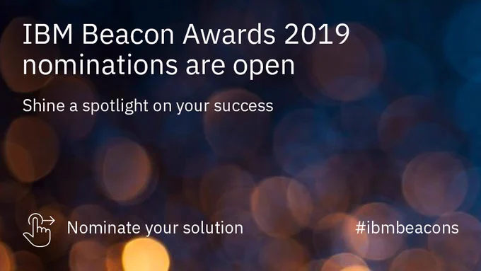IBM Beacon Awards 2019 nominations are open