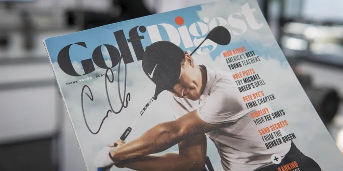 Cameron Champ golf digest cover