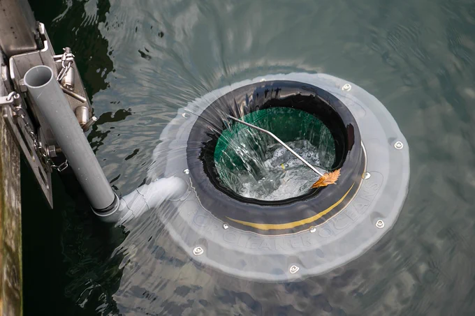 Seabin installed at Bangor Marina