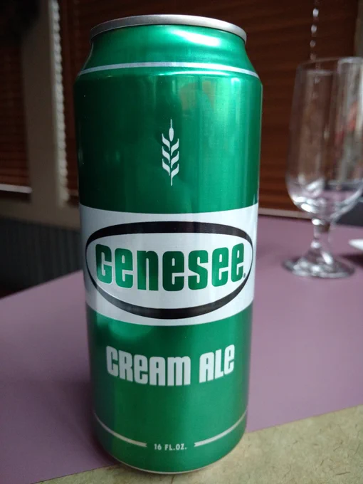 can of Genny cream ale